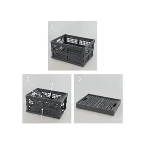 Yarebest Juego de 3 cajas plegables de 15 litros para_4