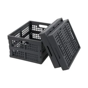 Yarebest Juego de 3 cajas plegables de 15 litros para_7