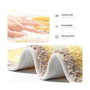 Toast Alfombra de baño antideslizante de 19.6 x 31.4_5