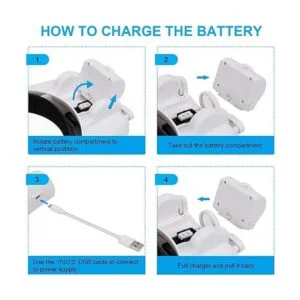 Dilzekui Lupa de montaje en la cabeza con luz LED lupa de_6