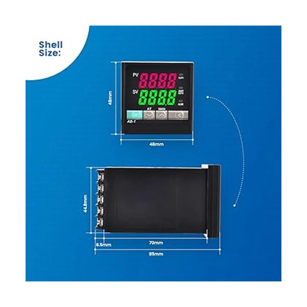 CGELE Kit de controlador de temperatura PID voltaje CA_2