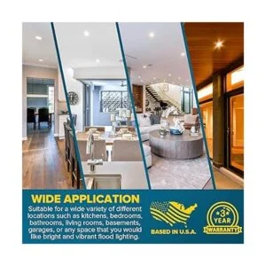 Sunperian Juego de 6 bombillas LED BR20 6 W 50 W 3000_6