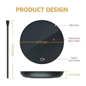 GARMEE Calentador de café eléctrico calentadores de café_5