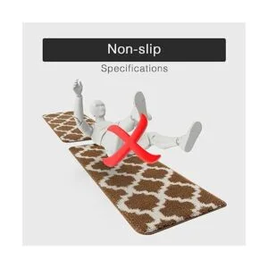 Wunderlin Soft Enrejado de cocina alfombra alfombra de_3