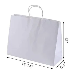 Ronvir Bolsas de regalo de 16 x 6 x 12 pulgadas 50 bolsas_2