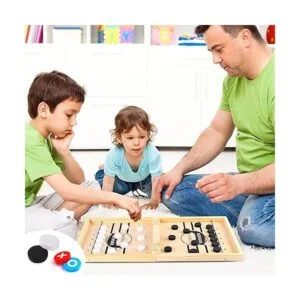 Juego Sling Puck Game Juego de damas de ajedrez Juego de_5