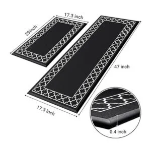 LuxStep Juego de 2 alfombrillas antifatiga alfombras de_2