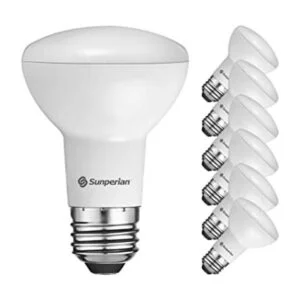 Sunperian Juego de 6 bombillas LED BR20 6 W 50 W 3000_1