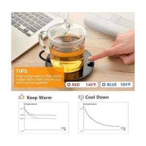 GARMEE Calentador de café eléctrico calentadores de café_2