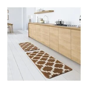 Wunderlin Soft Enrejado de cocina alfombra alfombra de_2