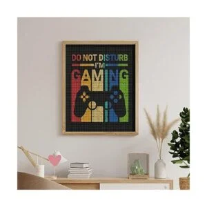 Retro Gamer Divertido DIY 5D Diamante Pintura Dibujo_5