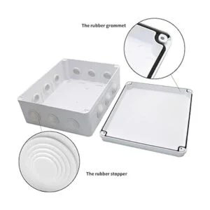 MAKERELE Caja eléctrica para exteriores de plástico ABS_3