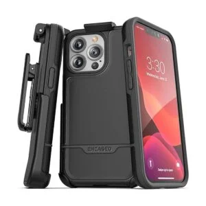 Encased Rebel diseñado para iPhone 13 PRO cinturón clip_1