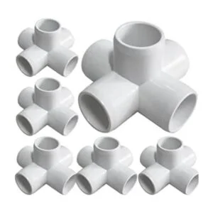 Paquete de 6 accesorios de PVC de 1 14 pulgadas_1