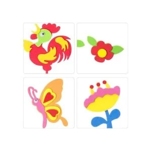 LANIAKEA Hojas de espuma EVA rojas 9.0 x 12.0 in 50_5