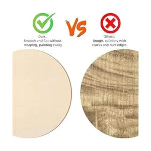 Círculos redondos de madera de 18 pulgadas círculos de_5