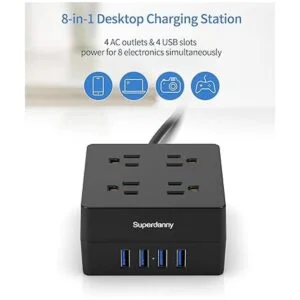 SUPERDANNY Protector de sobretensiones USB para regleta_2