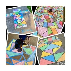 Juego de 162 tizas lavables para acera 18 colores no_4