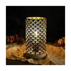 JHY DESIGN Lámpara de metal con batería de 8.5 pulgadas de_1