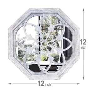 ZOLAPI 2 espejos octágonos montados en la pared espejo_7