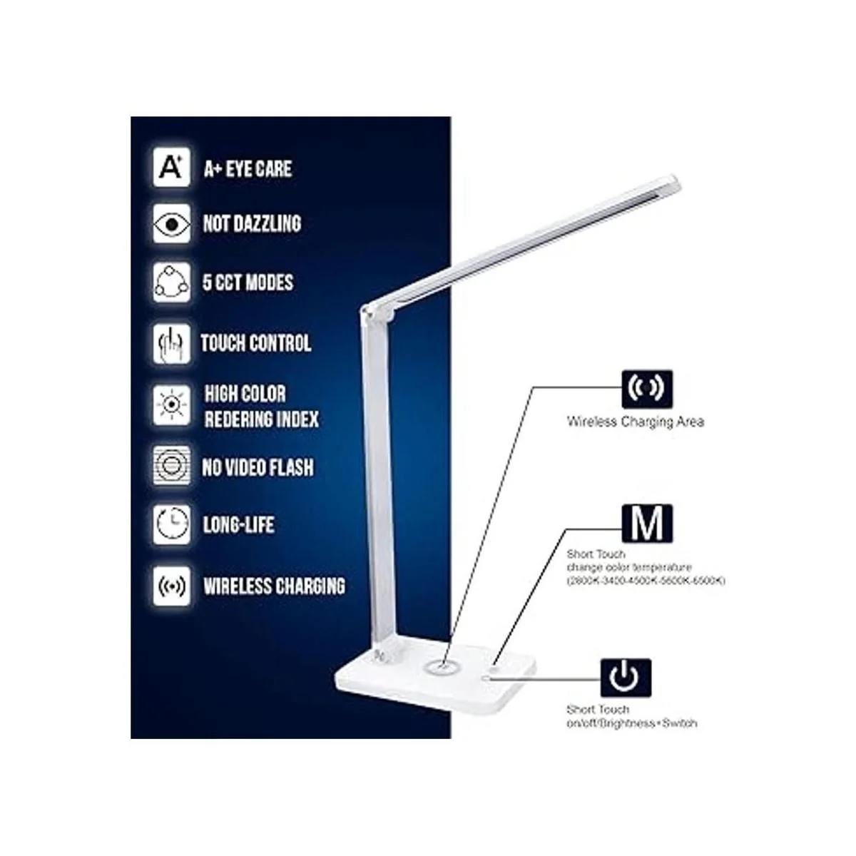 WBM SMART Lámpara de mesa LED lámpara de escritorio_4
