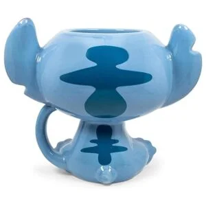 Disney Lilo Stitch Taza de café de cerámica esculpida_2
