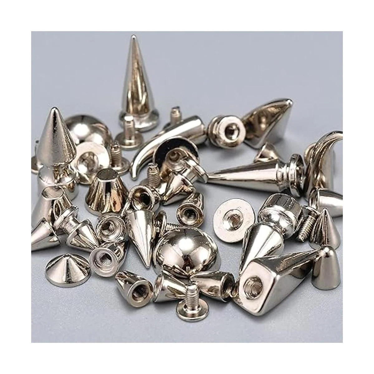 YORANYO Juego de 270 puntas y tachuelas de forma mixta de_3