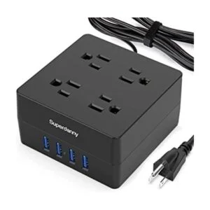 SUPERDANNY Protector de sobretensiones USB para regleta_1