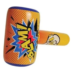 4Es Novelty Juego de 25 bates de béisbol inflables Pow_7