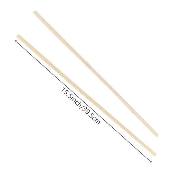 ZEONHEI 500 palitos de bambú natural de 15.7 pulgadas_2