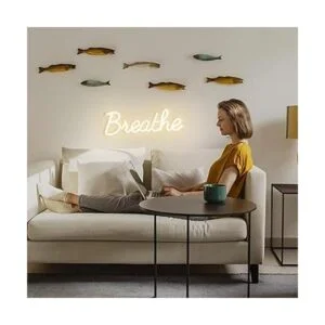 DIVATLA Letrero de neón para pared funciona con USB_5