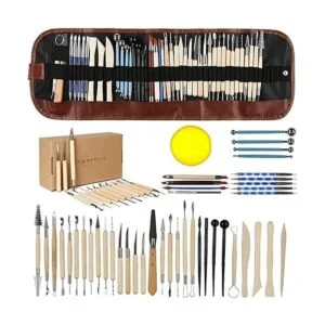 TEMONTIAN Herramientas de escultura de arcilla de_3