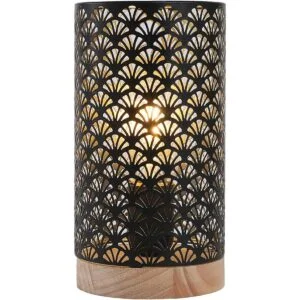 JHY DESIGN Lámpara de metal con batería de 8.5 pulgadas de_5