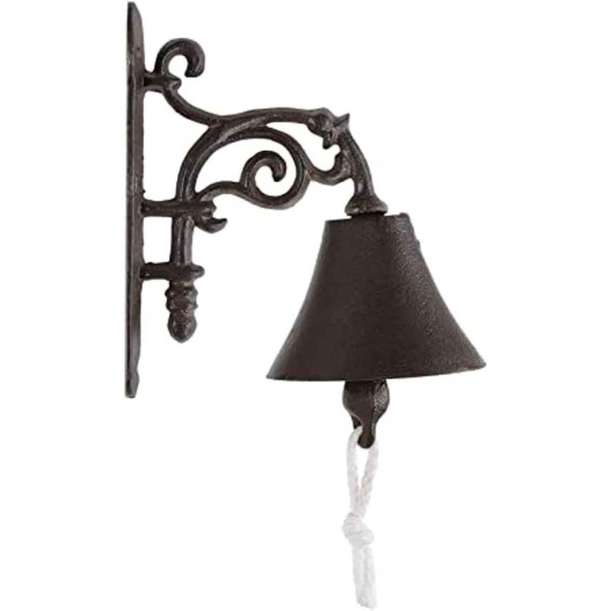 Yapopi Campana de cena al aire libre rústica de hierro_1