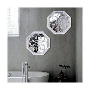 ZOLAPI 2 espejos octágonos montados en la pared espejo_3