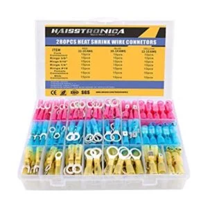 haisstronica 280 conectores de alambre termorretráctil de_1