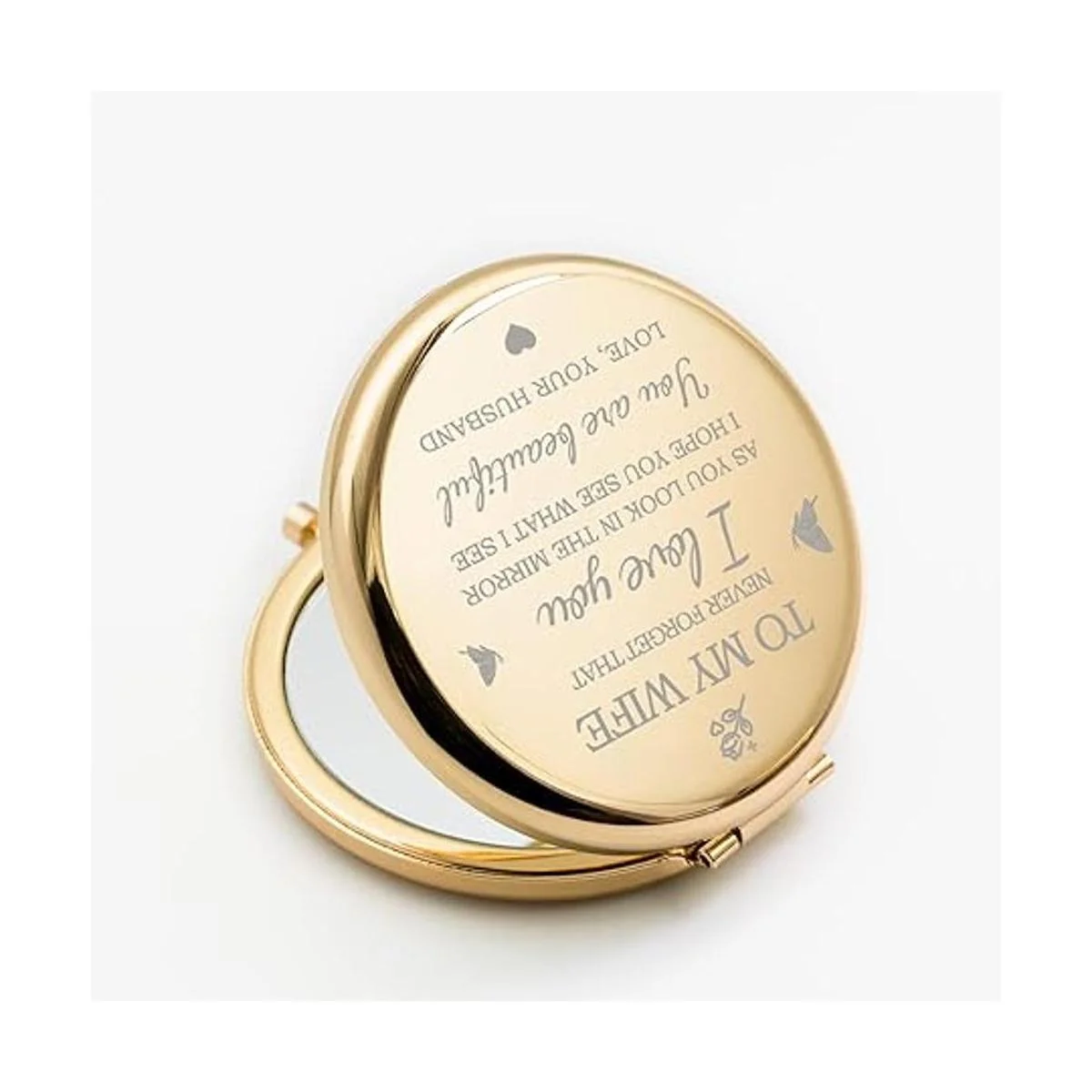 Regalos para esposa regalo de esposa espejo compacto_6