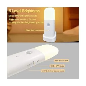 CREWEEL Luz nocturna con sensor de movimiento para_5