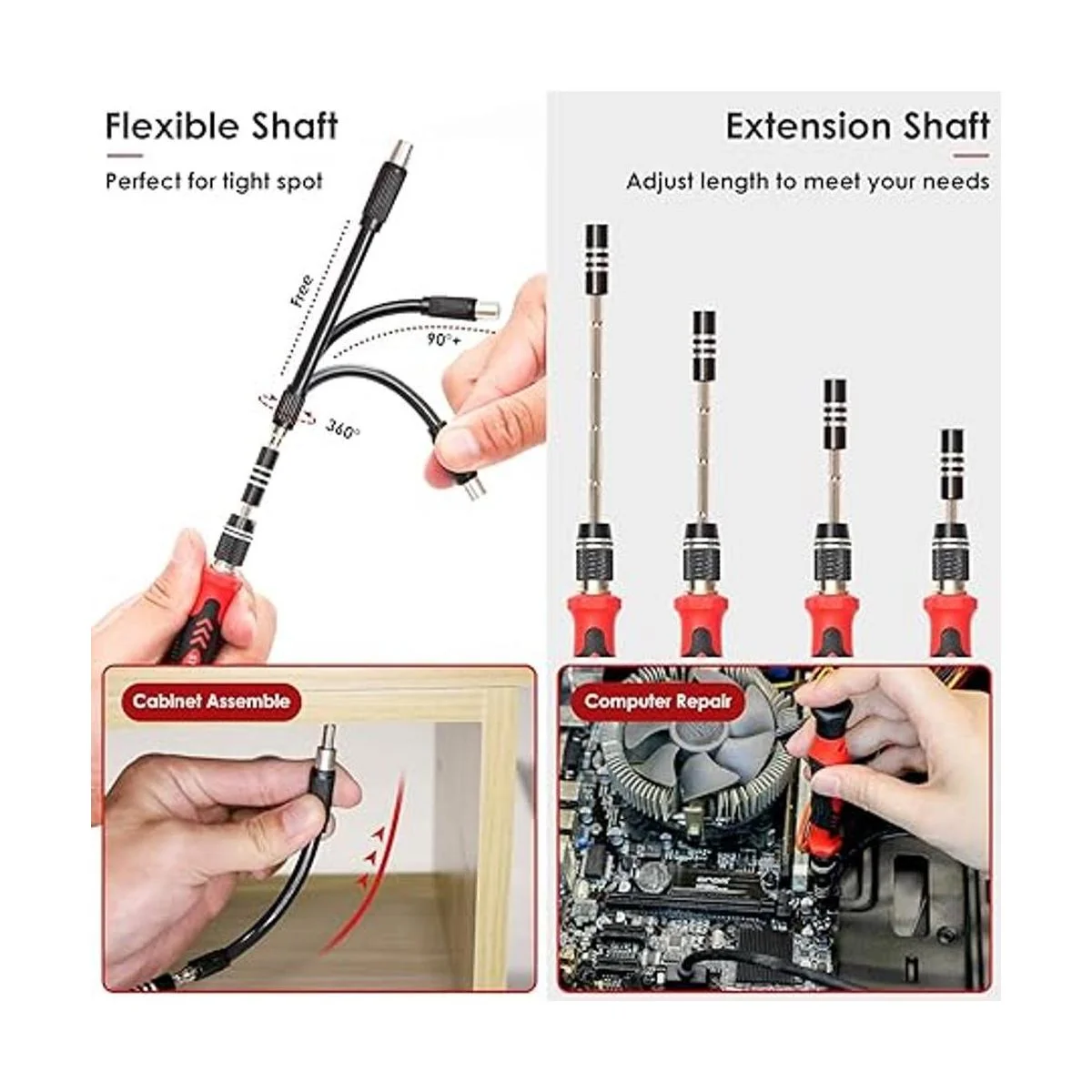 STREBITO Juego de destornilladores de precisión_4