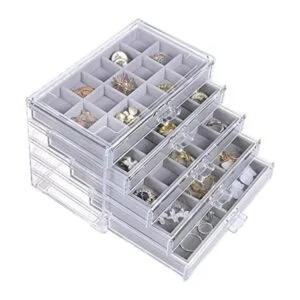 misaya Organizador de joyas con 5 cajones regalo de_1