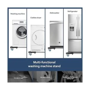 SPACECARE Rodillo móvil con 4 ruedas de bloqueo Soporte_5