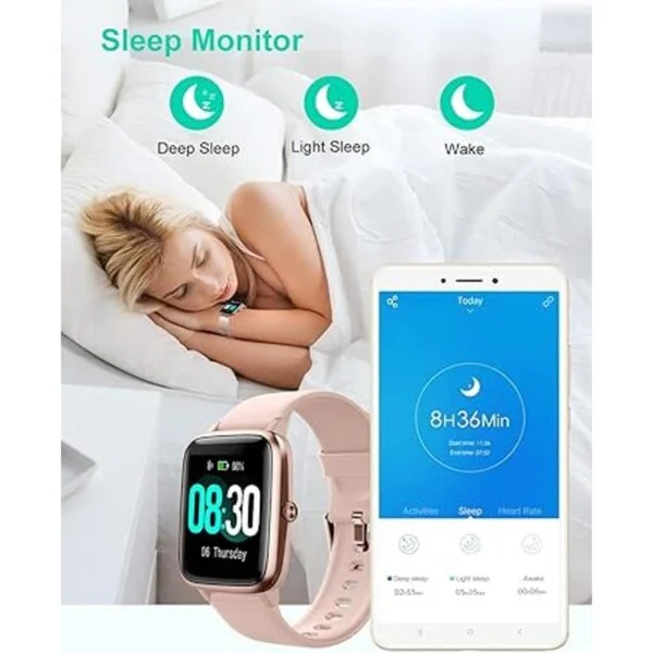 GRV Reloj inteligente para teléfonos iOS y Android_4