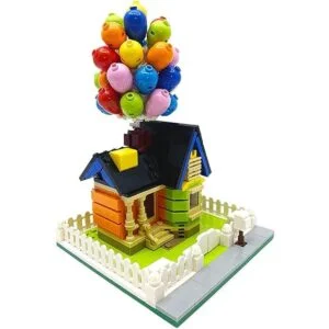 ENJBRICK Up Balloon House Kit de construcción para niños_6