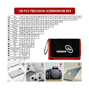 STREBITO Juego de destornilladores de precisión_2