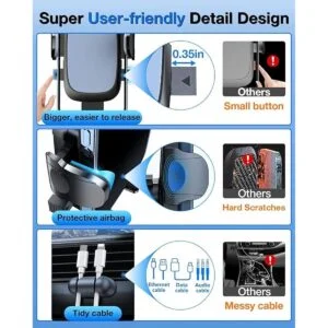 Duradero y estable Soporte para teléfono de automóvil_5