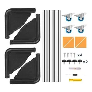 SPACECARE Rodillo móvil con 4 ruedas de bloqueo Soporte_6