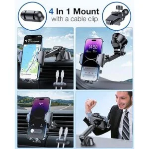 Duradero y estable Soporte para teléfono de automóvil_2