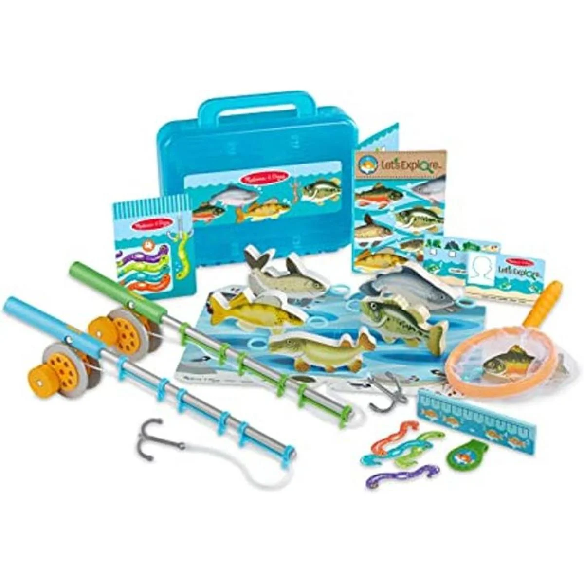 Melissa Doug Lets Explore Juego de juegos de pesca 21_1