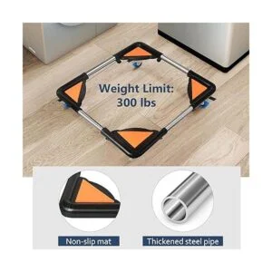 SPACECARE Rodillo móvil con 4 ruedas de bloqueo Soporte_4