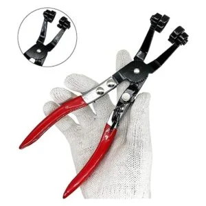 Juego de 3 alicates de abrazadera de manguera de largo_4